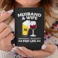 Husband And Wife Drinking Buddies For Life Coffee Mug Funny Gifts