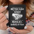 I Asked God To Make Me A Better Man He Sent Me My Son - Dad Coffee Mug Funny Gifts