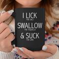 I Lick Swallow Suck Tequila Alcohol Lime Cinco De Mayo Gift Coffee Mug Unique Gifts