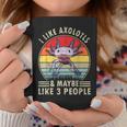 I Like Axolotls And Maybe Like 3 People Retro 90S Axolotl Coffee Mug Unique Gifts