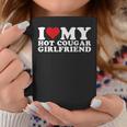 I Love My Hot Cougar Girlfriend I Heart My Hot Cougar Gf Coffee Mug Personalized Gifts