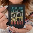 I Went From Dada To Daddy To Dad To Bruh Fathers Day Coffee Mug Unique Gifts