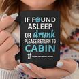 If Found Asleep Or Drunk Please Return Cruise Attire Cruise Funny Gifts Coffee Mug Unique Gifts
