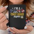 Im A Proud Coast Guard Pappy American Flag Gift For Veteran Veteran Funny Gifts Coffee Mug Unique Gifts