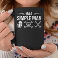 Im A Simple Man Car Mechanic Garage Gift For Mens Mechanic Funny Gifts Funny Gifts Coffee Mug Unique Gifts