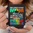 Im A Super Proud Mom Of A 2023 Prek Graduate Dinosaur Coffee Mug Unique Gifts