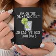 I'm On The Gin & Tonic Diet I've Lost 2 Days Joke Meme Coffee Mug Unique Gifts