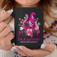 I’M A Survivor Breast Cancer Awareness Gnome Pink Ribbon Coffee Mug Funny Gifts