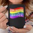 Im With The Brides Lesbian Gay Wedding Party Coffee Mug Unique Gifts