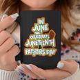 In June We Celebrate Junenth And Fathers Day Coffee Mug Unique Gifts