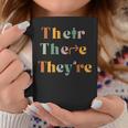 Their There They're English Teacher Gramma Police Joke Coffee Mug Funny Gifts