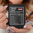 Iraqi Dad Nutrition Facts National Pride Gift For Dad Coffee Mug Unique Gifts