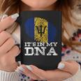 Its In My Dna Barbados Cool Barbadian Gifts Afro Bajan Flag Barbados Funny Gifts Coffee Mug Unique Gifts