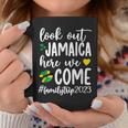 Jamaica Here We Come Family Trip 2023 Vacation Jamaica Coffee Mug Personalized Gifts