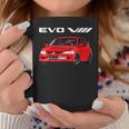 Jdm Car Evo Viii Red Coffee Mug Unique Gifts