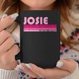 Josie Name Personalized Retro Vintage 80S 90S Birthday Coffee Mug Unique Gifts