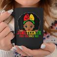 Junenth Is My Independence Day Celebrate Black Girl Kids Coffee Mug Unique Gifts