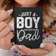 Just A Boy Who Loves His Dad Daddy Son Matching Fathers Day Coffee Mug Funny Gifts