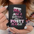 Just A Good Mom With A Posty Play List Funny Saying Mother Coffee Mug Funny Gifts