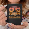 Just A Girl Who Loves Sunshine And Anatolian Rock For Woman Coffee Mug Unique Gifts