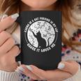 Karma Is A Cat Purring In My Lap Cause It Loves Me Floral Coffee Mug Personalized Gifts