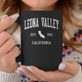 Leona Valley Ca Vintage Athletic Sports Js01 Coffee Mug Unique Gifts