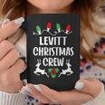 Levitt Name Gift Christmas Crew Levitt Coffee Mug Funny Gifts