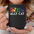 Lgbt Ally Cat Be Kind Gay Rainbow Funny Lgbtq Gifts Coffee Mug Unique Gifts