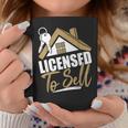 Licensed To Sell Realtor Real Estate Agent Coffee Mug Unique Gifts