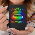 I Licked It So Its Mine Lgbt Gay Pride Mouth Lips Coffee Mug Unique Gifts