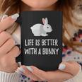 Life Is Better With A Bunny Cute Critter Coffee Mug Unique Gifts