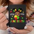 Little Miss Junenth Girl Toddler Black History Black History Funny Gifts Coffee Mug Unique Gifts