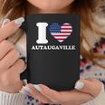 I Love Autaugaville I Heart Autaugaville Coffee Mug Unique Gifts