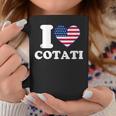 I Love Cotati I Heart Cotati Coffee Mug Unique Gifts