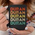 Love Heart Duran Vintage Style Black Duran Coffee Mug Unique Gifts