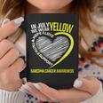 Love Hope Faith July We Wear Yellow Sarcoma Cancer Awareness Coffee Mug Unique Gifts