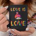 Love Is Love Queer Flamingo Gay Flamingo Lgbtqueer Coffee Mug Unique Gifts