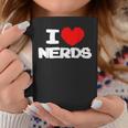 I Love Nerds I Pixel Heart Nerds Video Games Coffee Mug Unique Gifts