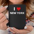 I Love New York With A Red Heart Coffee Mug Unique Gifts