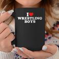 I Love Wrestling Boys Coffee Mug Unique Gifts