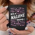 Malone Surname Last Name Family Its A Malone Thing Funny Last Name Designs Funny Gifts Coffee Mug Unique Gifts