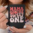 Mama Of The Berry Sweet One Strawberry Groovy Retro Birthday Coffee Mug Unique Gifts
