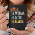 Maria The Best Woman Myth Legend Funny Best Name Maria Coffee Mug Unique Gifts