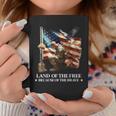 Memorial Day Land Of Free Because Of Brave Veterans American Coffee Mug Unique Gifts