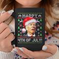 Merry Christmas Joe Biden Happy 4Th Of July Ugly Xmas Coffee Mug Unique Gifts