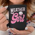 Meteorologist Weather Forecast Meteorology Girl Weather Girl Coffee Mug Funny Gifts