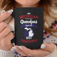 Michigan Grandpas Make The Best Grandpas Funny Novelty Gift Coffee Mug Unique Gifts