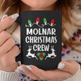 Molnar Name Gift Christmas Crew Molnar Coffee Mug Funny Gifts