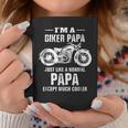 Motorcycle Biker Papa Bike Men Dad Grandpa Gifts Coffee Mug Unique Gifts