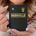 Nashville Tennessee 615 Star Designer Badge Edition Coffee Mug Funny Gifts